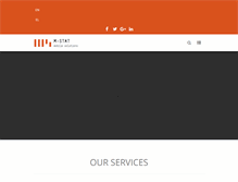 Tablet Screenshot of m-stat.gr